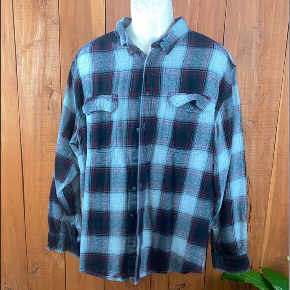 Mens long sleeve shirt sized 2XL by Faded Glory - Picture 6 of 7